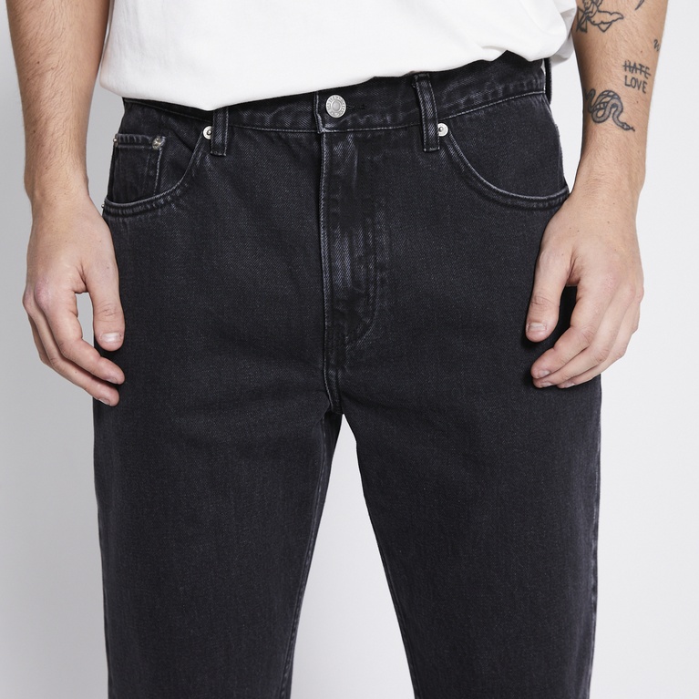 Tapered jeans "Pine" Black Used